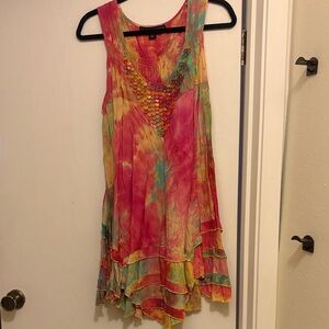 Denim 24/7 Multicolor Tie-Dye Tunic